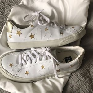 veja gold star sneakers